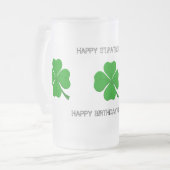 霜の降りたなマグ フロストグラスビールジョッキ (正面左)