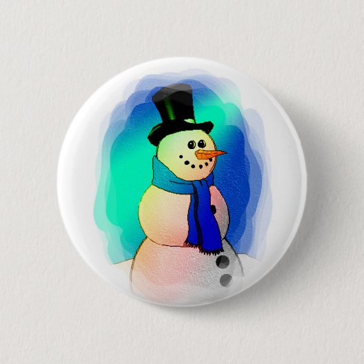 霜の降りたな夢 缶バッジ (正面)