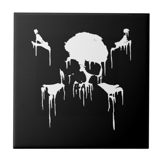 霜の降りたな滞在 タイル (正面)