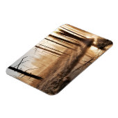 霜の降りたイエローストーン朝 マグネット (左側)