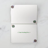 霜の降りたオーナメント(フォトフレーム) シーズンカード (内部)