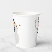 霜の降りたガールフレンド紙カップ 紙コップ (右)