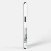 ❄️📱霜の降りたクール雪だるまiPhoneケース📱 ❄️ iPhoneケース (右側面)