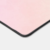 霜の降りたシャンパンピーチパープルオンブレ デスクマット (コーナー)