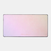 霜の降りたシャンパンピーチパープルオンブレ デスクマット (正面)