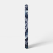 霜の降りたハート冬のレースのフラクタル SAMSUNG GALAXYケース (左側面)