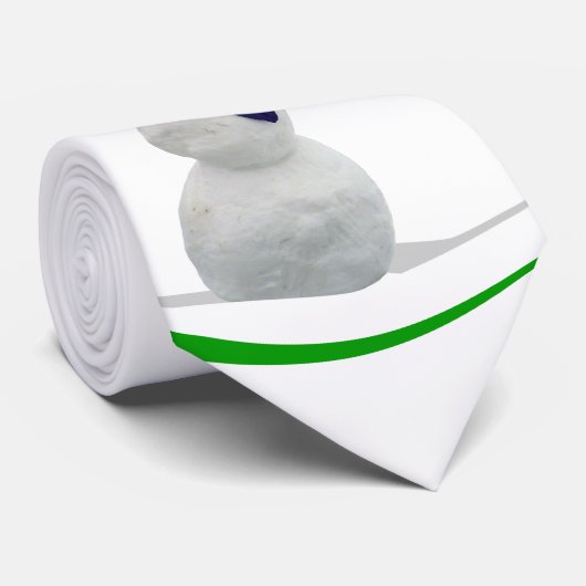 霜の降りたピエロ ネクタイ (ロール)