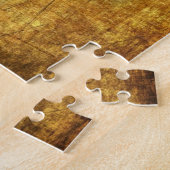 霜の降りたヴィンテージGMCトラックのクリスマス走 ジグソーパズル (側面)