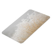 霜の降りた冬草 マグネット (左側)