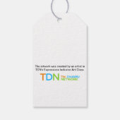 霜の降りた冬 ギフトタグ (裏面)