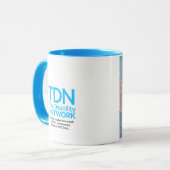 霜の降りた冬 マグカップ (正面左)