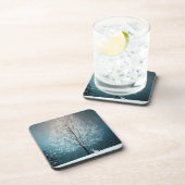 霜の降りた夕べの木 コースター (右側)