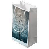 霜の降りた夕べの木 スモールペーパーバッグ (裏面アングル)