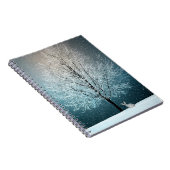 霜の降りた夕べの木 ノートブック (右側)