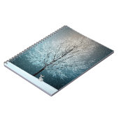 霜の降りた夕べの木 ノートブック (左側)