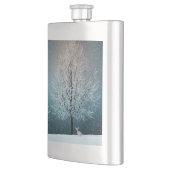 霜の降りた夕べの木 フラスク (左)