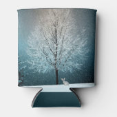 霜の降りた夕べの木 缶クーラー (正面)