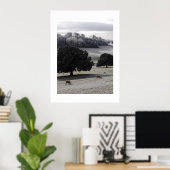 霜の降りた朝 ポスター (ホームオフィス)