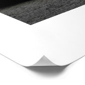 霜の降りた木 ポスター (角)