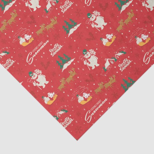 霜の降りた皆さんのお気に入りの雪だるま 薄葉紙 (詳細)