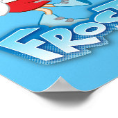 霜の降りた雪だるま™ |お霜の降りた子様遊の ポスター (角)