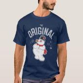 霜の降りた雪だるま™ |オリジナル Tシャツ (正面)