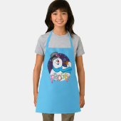 霜の降りた雪だるま™ |カラフルキャンディー名 エプロン (インサイチュ)