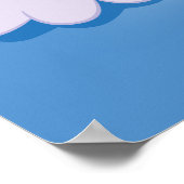 霜の降りた雪だるま™ |カレン霜の降りた冬のおもしろい ポスター (角)