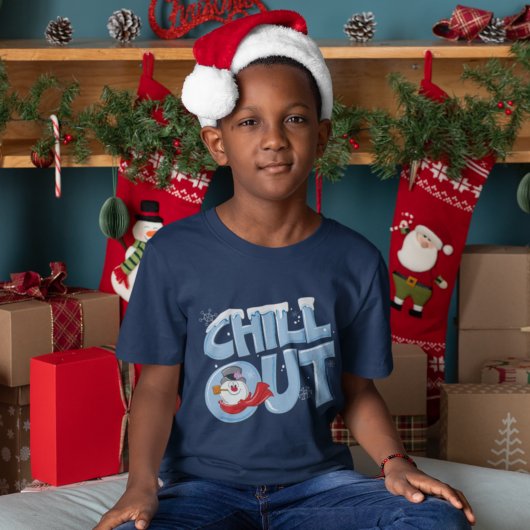 霜の降りた雪だるま™ |チルアウト Tシャツ