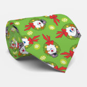 霜の降りた雪だるま™ |休日霜の降りたリース ネクタイ (ロール)