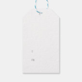 霜の降りた願い！メリークリスマス ギフトタグ (裏面)