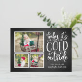 霜の降りた願い |写真コラージュカード シーズンカード (スタンド正面)