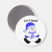 霜の降りた マグネット (正面/裏面)