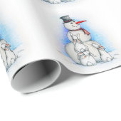 霜の降りた ラッピングペーパー (ロールコーナー)