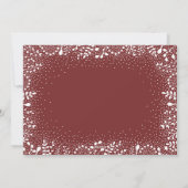 霜の降りたBranches Winter Holidaysの写真 シーズンカード (裏面)