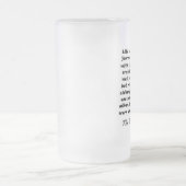 霜付きおもしろいビアマグ誕生日ユーモアの贈り物 フロストグラスビールジョッキ (中央)