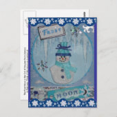 霜月葉書 ポストカード (正面/裏面)