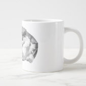 霜枯れの友情 ジャンボコーヒーマグカップ (右)