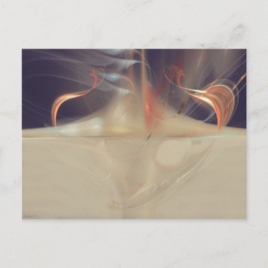 霜枯れ病の飛行 ポストカード (正面)