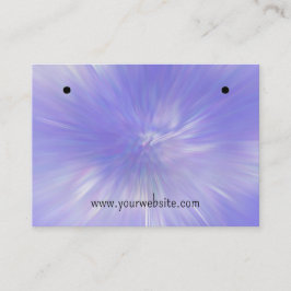 霜爆発イヤリングディスプレイカード 名刺