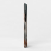 霜降った森を飛び跳ねるアカリス Case-Mate iPhoneケース (裏面/左)