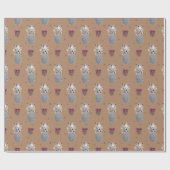 霜降りアイランドパインシュガープラム ラッピングペーパー (フラット)