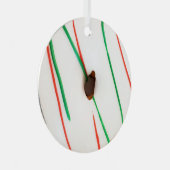 霜降りクリスマスドーナツ メタルオーナメント (正面右)