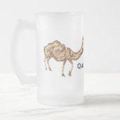 霜降りビアマグ:喉の渇きを癒す フロストグラスビールジョッキ (左)