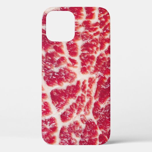 霜降りビーフステーキの食感アップ Case-Mate iPhoneケース (裏面)