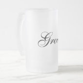 霜降りマグローム フロストグラスビールジョッキ (正面左)