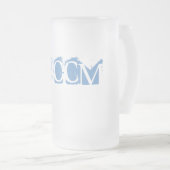 霜降りマグローム フロストグラスビールジョッキ (正面右)