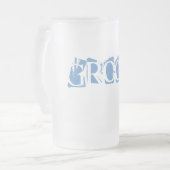 霜降りマグローム フロストグラスビールジョッキ (正面左)