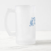 霜降りマグローム フロストグラスビールジョッキ (左)