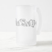 霜降りマグ フロストグラスビールジョッキ (正面右)